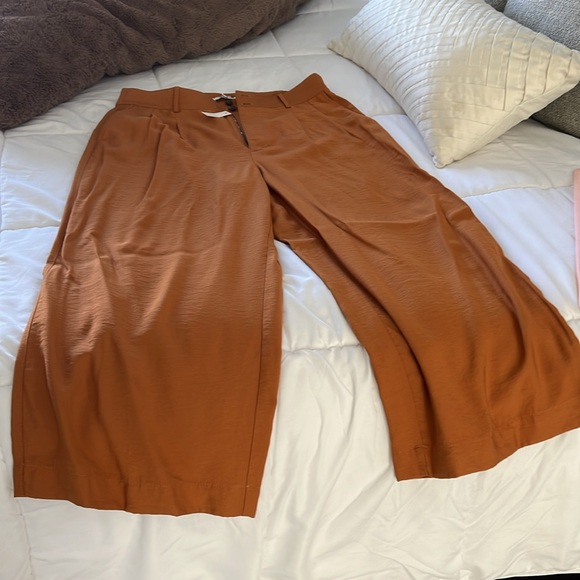 NWT • Madewell • Drapey Pleated Wide Leg Pants - Picture 7 of 10